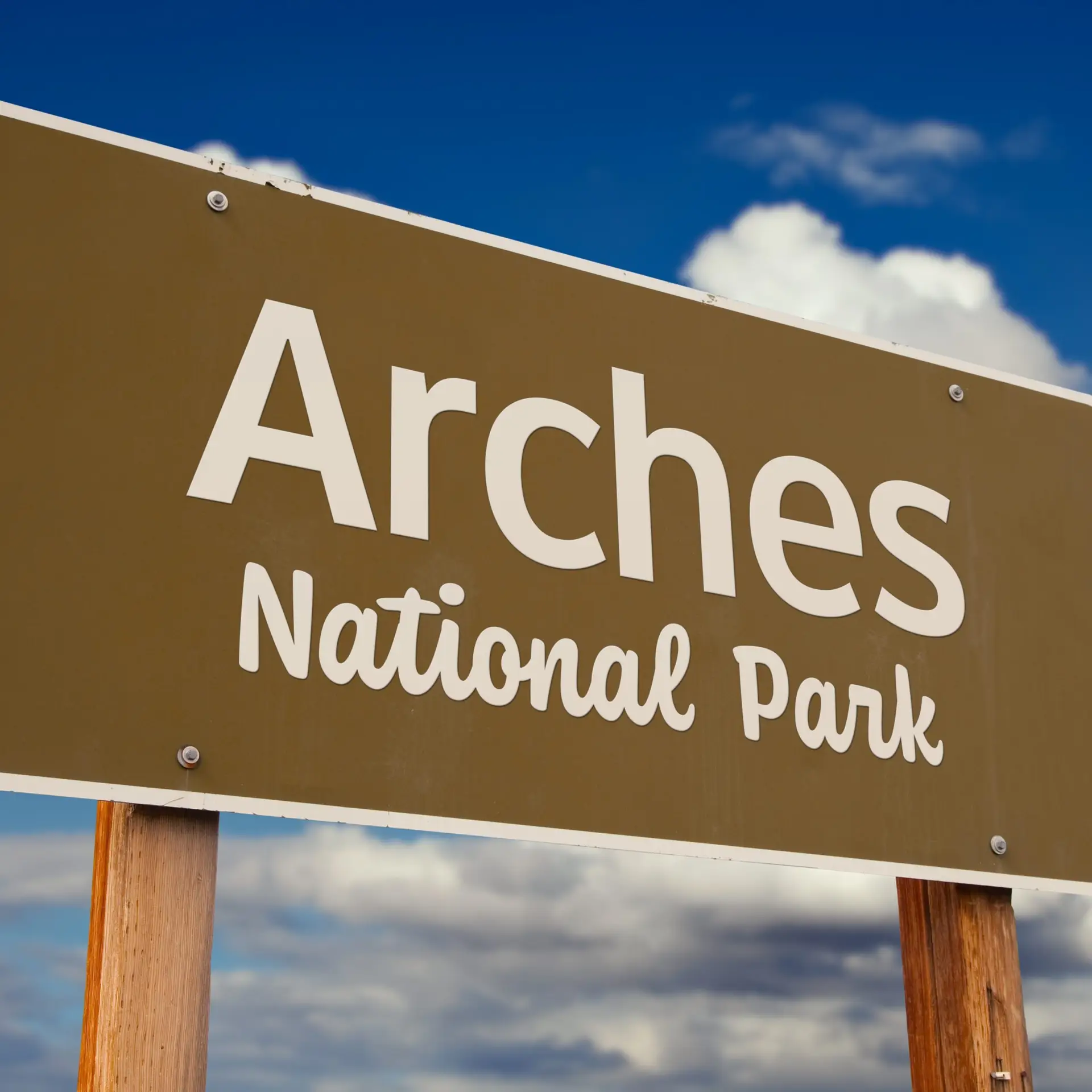 Arches National Park Sign