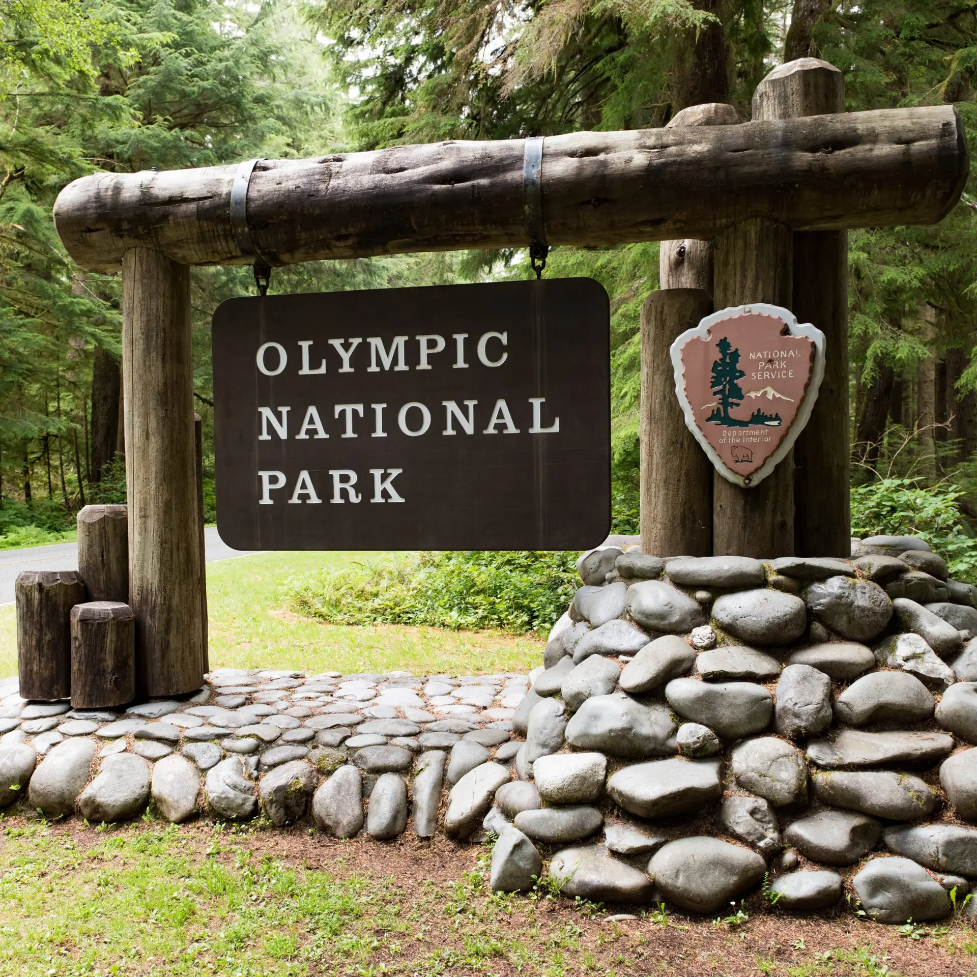 Olympic National Park sign